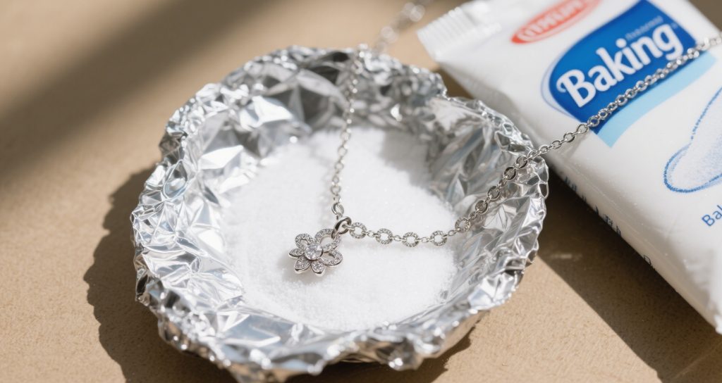 how to clean silver jewelry at home