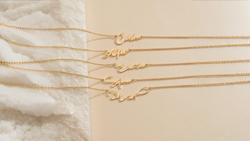 personalized name necklace
