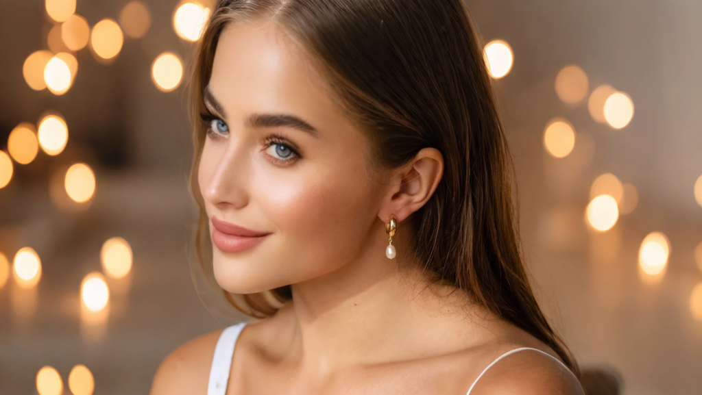 14k gold plated earrings